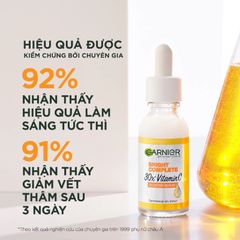 Tinh Chất Garnier Light Complete Speed Vitamin C Booster Serum Sáng Da & Mờ Thâm 30ml