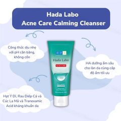 Kem rửa mặt Kem Rửa Mặt Hada Labo Cho Da Mụn Và Nhạy Cảm 80g