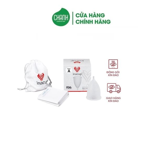 Cốc Nguyệt San Inacup 100% Silicon Y Tế