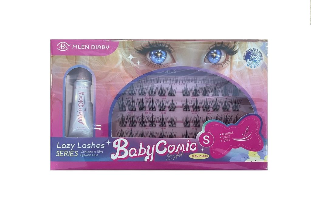 Lông Mi Giả Dạng Cụm Mlen Diary Mi Baby Manga Anime