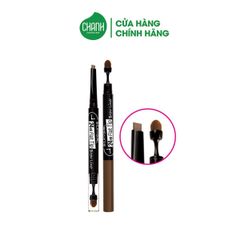 Chì Kẻ Mày 2 Đầu Lâu Trôi Silkygirl 24hr Flat Tip Brow Liner