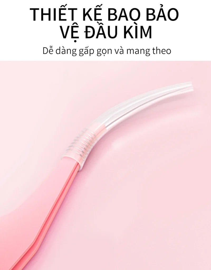 Nhíp gắp mi Mlen Diary màu hồng