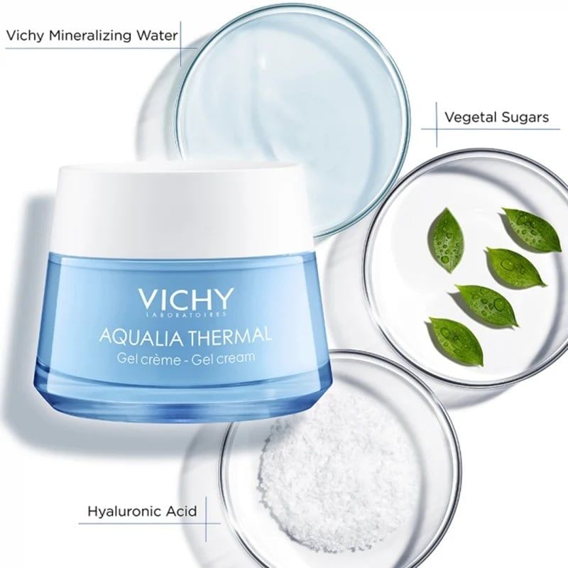 Kem dưỡng da dầu Vichy aqualia thermal 50ml