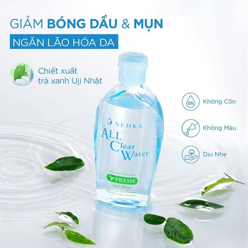 Nước tẩy trang Senka All Clear Water Fresh