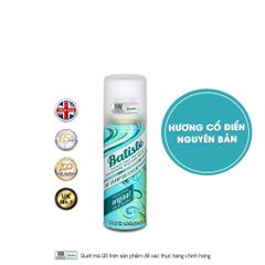 Dầu Gội Khô Batiste Dry Shampoo 50ml