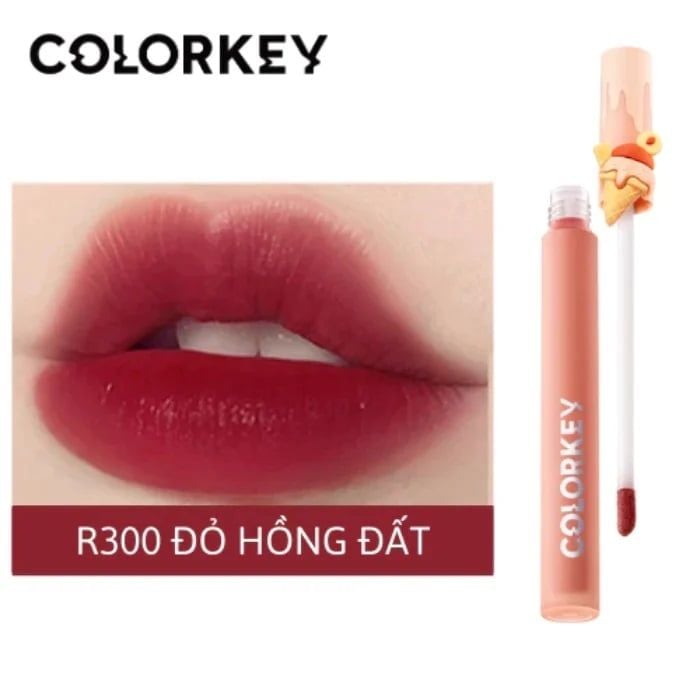 Son Kem Lì Siêu Mịn Môi Colorkey Soft Matte Water Tint Lipstick Ice Cream