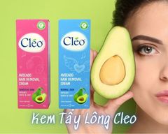 Kem Tẩy Lông Chiết Xuất Từ Bơ CLEO Avocado Hair Removal Cream 50g