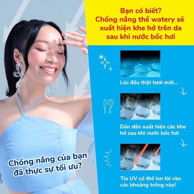 Kem chống nắng Biore UV Aqua Rich Watery Gel 90ml SPF 50 PA++++