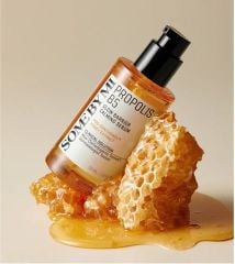 Tinh Chất Dưỡng Ẩm, Làm Dịu Da Mụn Chiết Xuất Mật Ong Some By Mi Propolis B5 Glow Barrier Calming Serum 50ml
