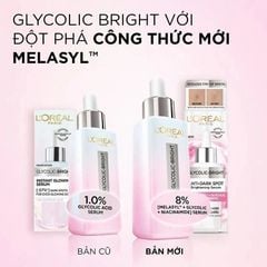 Serum L'oreal Tinh Chất Mờ Thâm Nám Glycolic-Bright Instant Glowing Serum 30ml