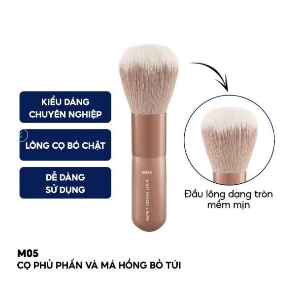 Cọ Phủ Vacosi Cán Ngắn M05
