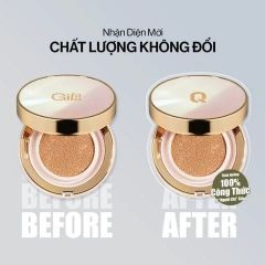 Phấn nước GILAA GLAMRR Q LONG WEAR DD CUSHION - SPF50+/PA+++