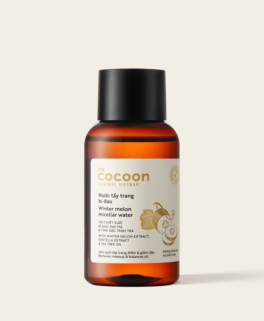 Nước tẩy trang bí đao cocoon chiết xuất từ bí đao vào tràm trà