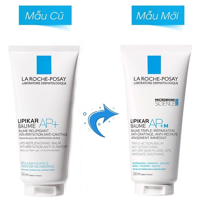 Kem dưỡng giảm ngứa và làm dịu da khô La roche posay Lipikar Baume AP+ 75ml