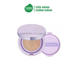 Phấn Nước Cushion Aprilskin Ultra Slim SPF50+ PA+++ Màu Tím 15g