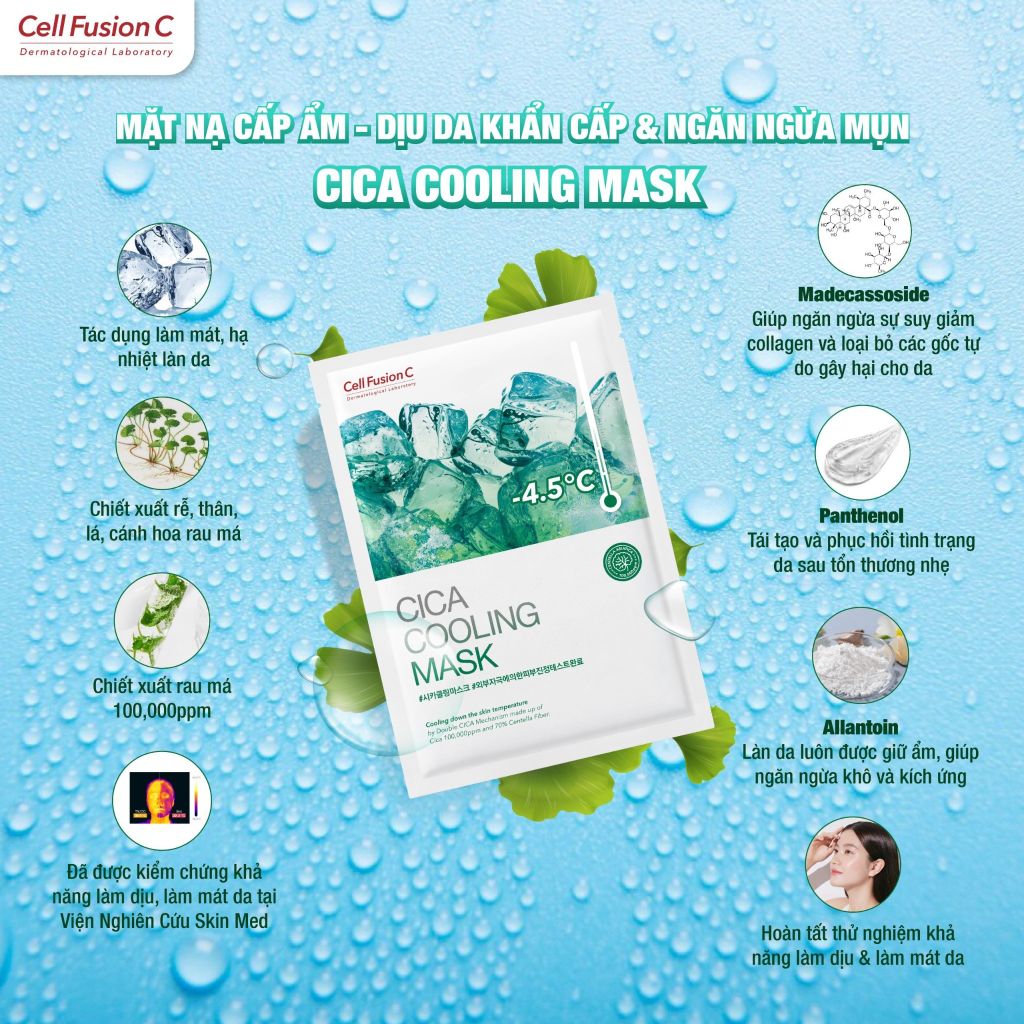 Mặt Nạ Giấy Mụn Cell Fusion C Mask