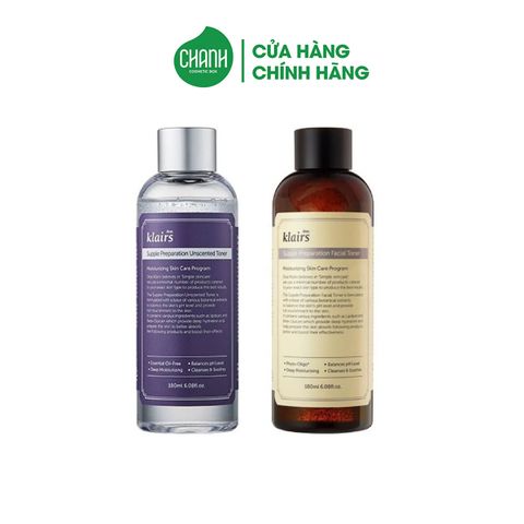 Nước Hoa Hồng Klairs Supple Preparation Toner 180ml