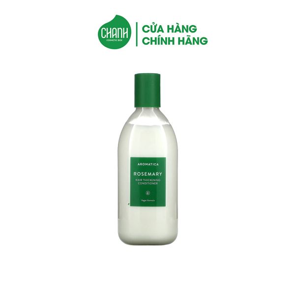 Dầu Xả Hương Thảo Aromatica Rosemary Hair Thickening Conditioner Làm Dày Tóc 400ml