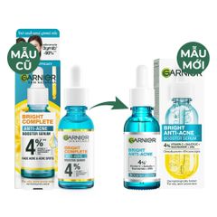Tinh Chất Cho Da Dầu Mụn Garnier Bright Complete Anti-Acnes Booster Serum