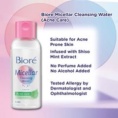 Tẩy Trang Biore da mụn Bioré Makeup Remover Perfect Cleansing Water Acne