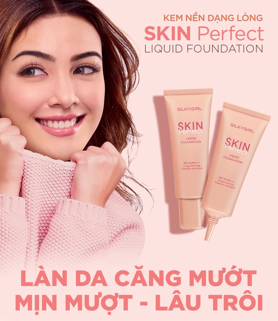 Kem Nền Silkygirl Skin Perfect