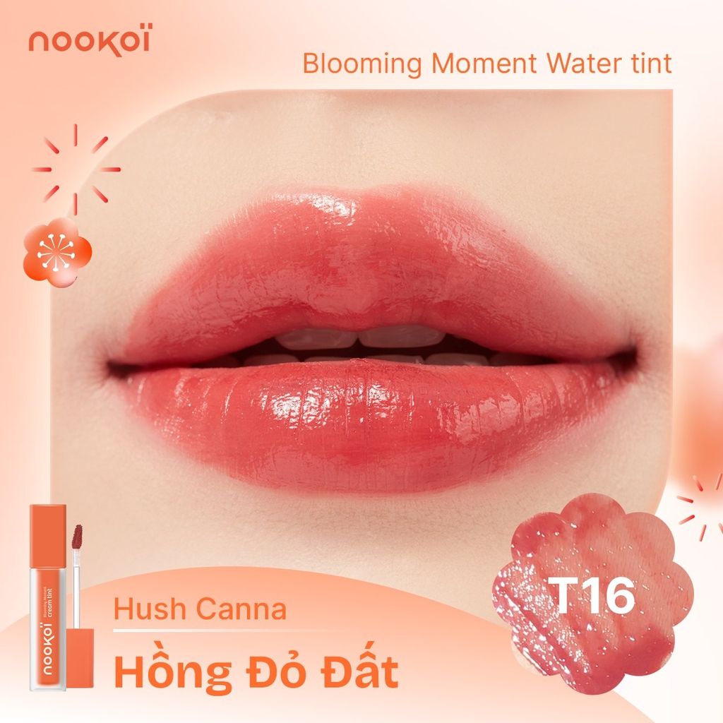 Son bóng NooKoi Blooming Moment Water Tint 3.8g