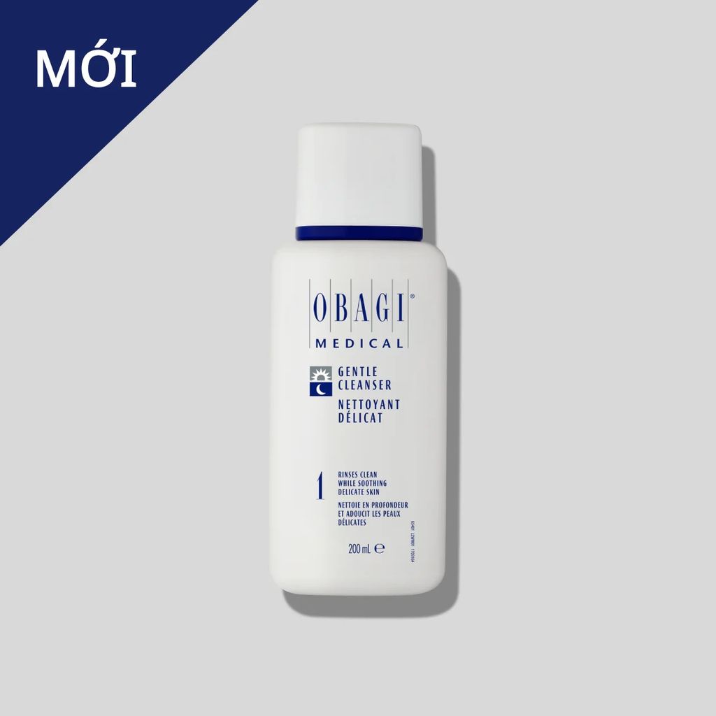 Sữa rửa mặt dịu nhẹ Obagi Medical Gentle Cleanser dành cho da nhạy cảm 200ml