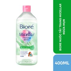 Tẩy Trang Biore da mụn Bioré Makeup Remover Perfect Cleansing Water Acne