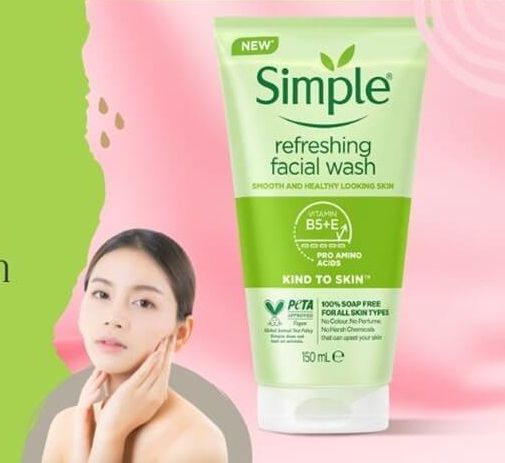 Sữa rửa mặt Simple Refreshing Facial Wash Gel