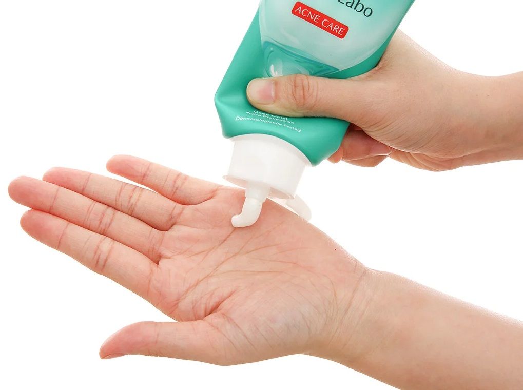 Kem rửa mặt Kem Rửa Mặt Hada Labo Cho Da Mụn Và Nhạy Cảm 80g