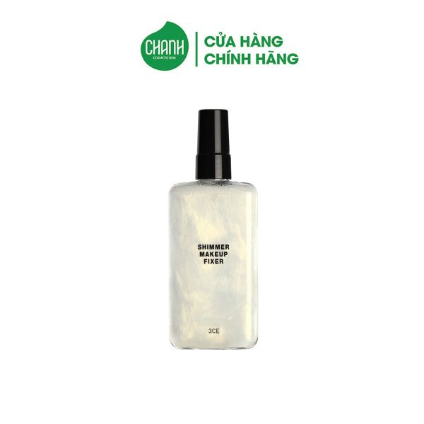 Xịt khoá nền makeup fixer 3CE stylenanda có nhũ 95ml