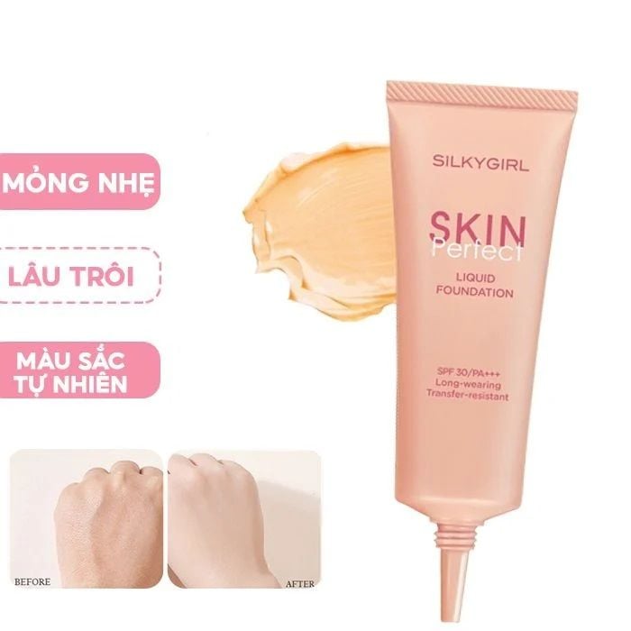 Kem Nền Silkygirl Skin Perfect