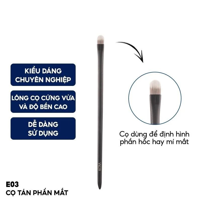 Cọ Đánh Phấn Mắt Vacosi E03