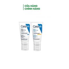 Sữa Dưỡng Ẩm Ban Đêm và Ban Ngày Cerave Dành Cho Da Mặt 52ml
