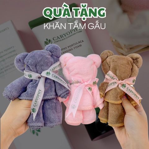 Khăn Gấu Caryophy 1 Cái (Màu Ngẫu Nhiên)