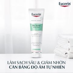 Sữa Rửa Mặt Eucerin Pro Acne Solution Tạo Bọt Dịu Nhẹ Cho Da Mụn