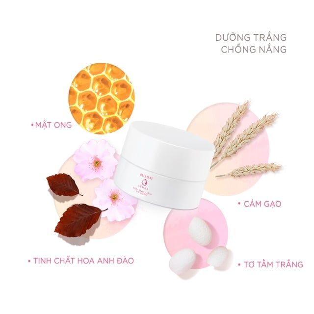 Kem dưỡng Senka white beauty glow