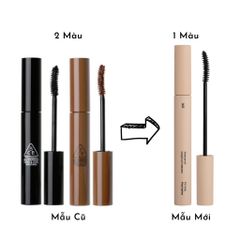 Chuốt mi 3CE Waterproof Mega Volume Mascara/ Long & Curl Mascara