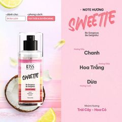 Xịt Thơm Toàn Thân Hương Nước Hoa Kiss My Body