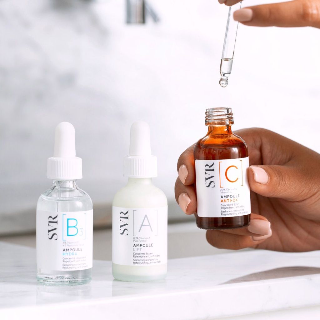 Tinh chất dưỡng da làm sáng da SVR [C] Ampoule Anti-Ox 30ml