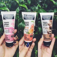 Tẩy Tế Bào Chết Mặt Organic Shop Soft Face Gommage 75ml