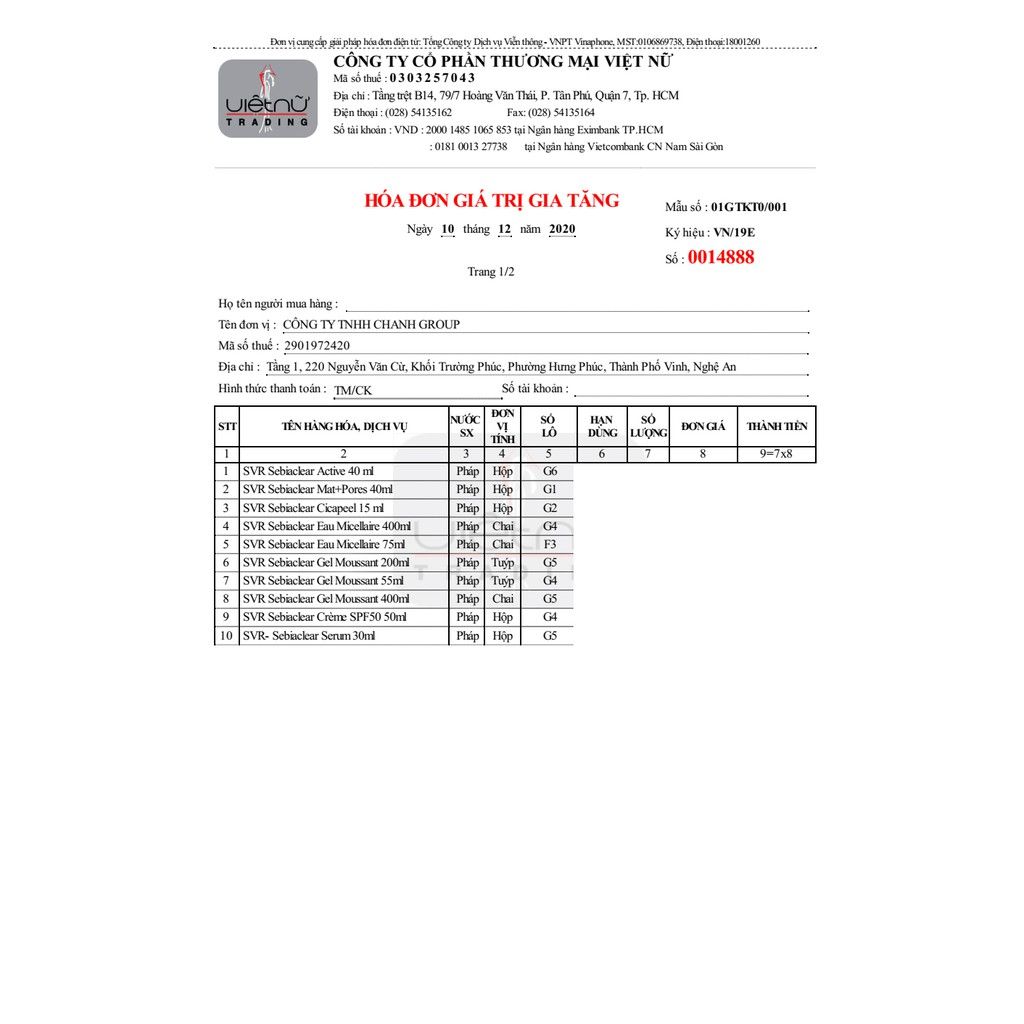 Kem làm giảm mụn và giúp loại bỏ dầu SVR SEBIACLEAR Active 40ml