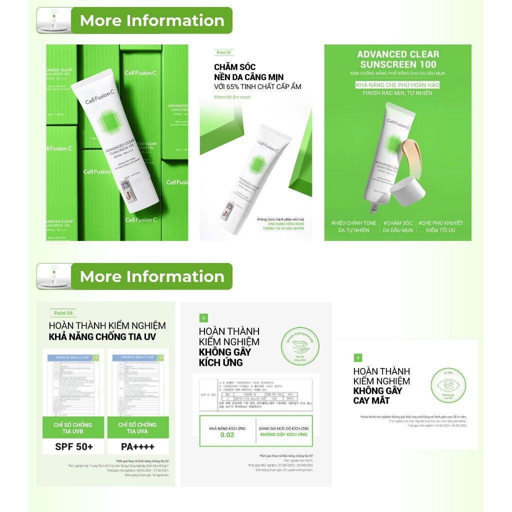 Kem Chống Nắng Cell Fusion C Laser Sunscreen 100 SPF 50+/PA+++