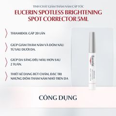 Tinh Chất Chuyên Biệt Giúp Giảm Thâm Nám, Đốm Nâu Eucerin Whitening Ultrawhite+ Spotless Spot Corrector 5ml