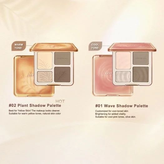 Phấn Bắt Sáng Tạo Khối 4 Ô JudyDoll