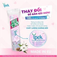 Bông tẩy trang Ipek 150 miếng