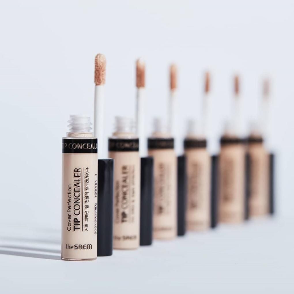 Che khuyết điểm The SAEM Cover Perfection Tip Concealer