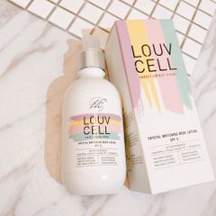Kem dưỡng ẩm trắng da body Louv Cell Crystal Whitening Body Lotion 120ml / 250ml