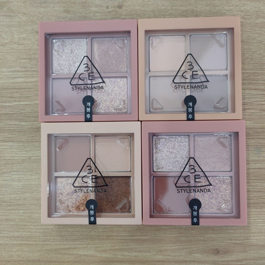 Bảng Phấn Mắt 4 Màu Siêu Lung Linh 3CE Mini Multi Eye Color Palette