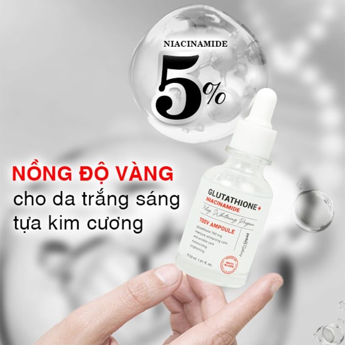 Serum Angel's Liquid Glutathione Plus Niacinamide 30ml (Mẫu mới)